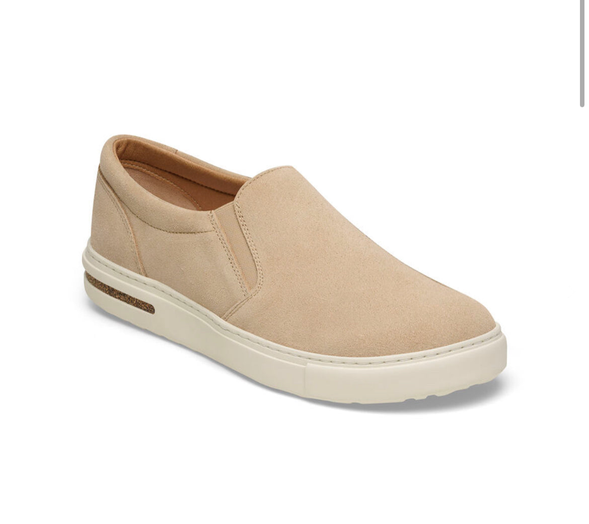 Birkenstock Oswego Sandcastle Suede Leather Shoe - All Mixed Up 