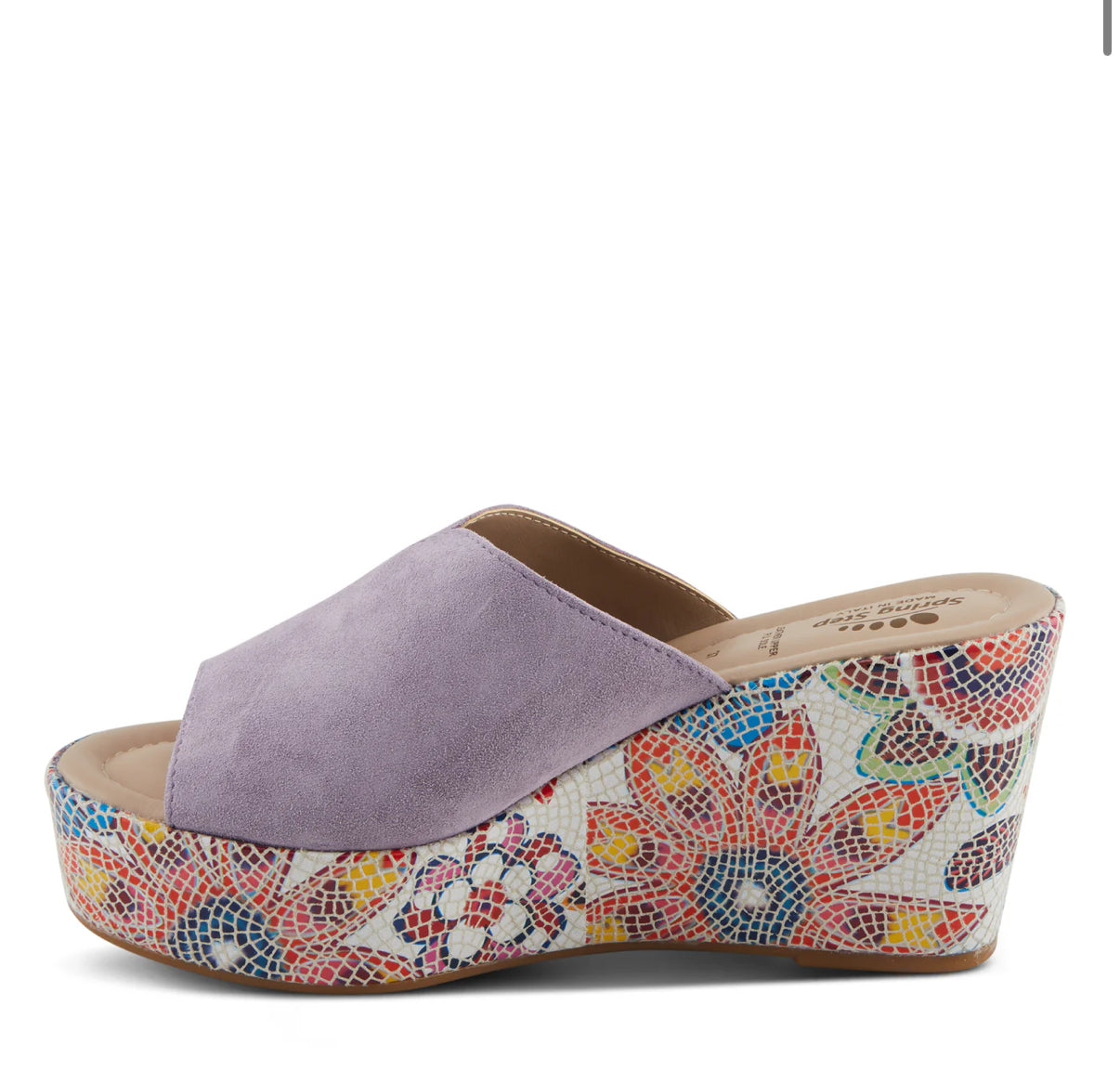 SPRING STEP LAYLANI SLIDE SANDAL LAVENDER WOMEN’S