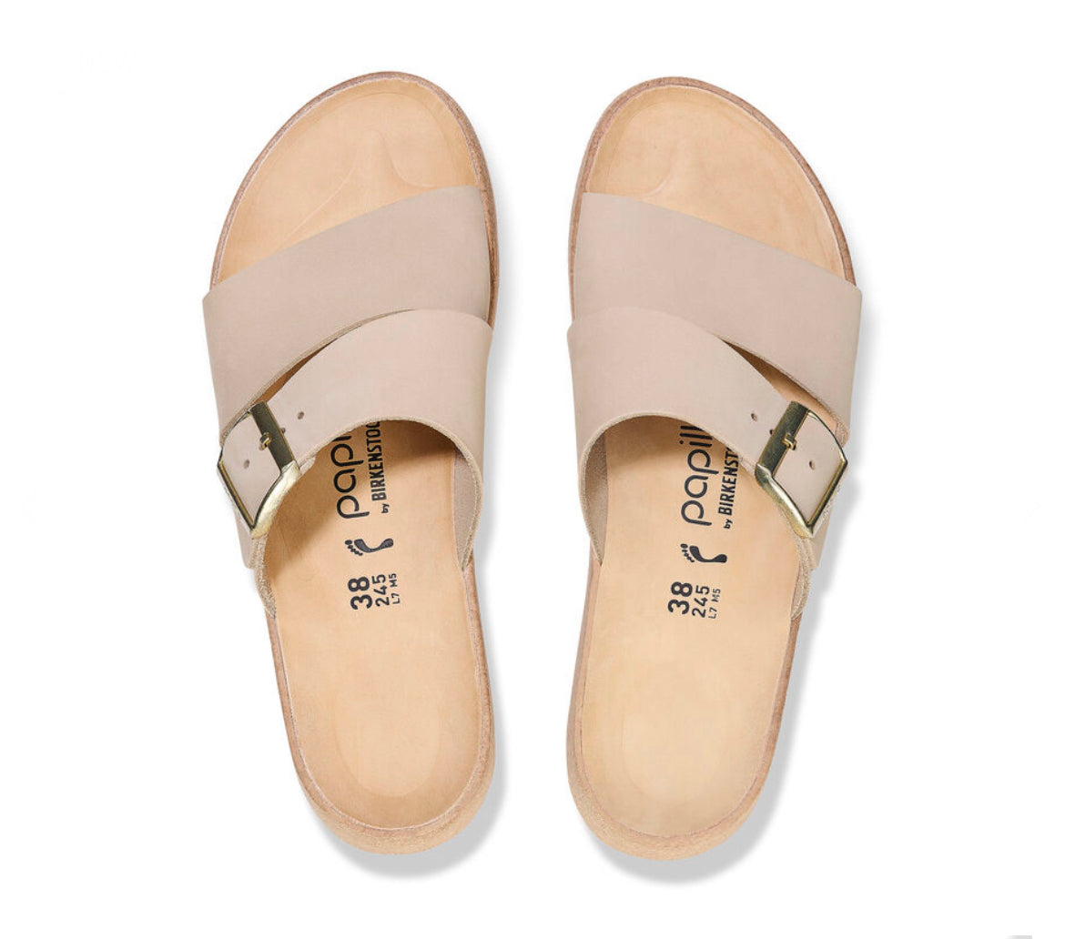 Birkenstock Almina SandCastle Nubuck Leather Women’s - All Mixed Up