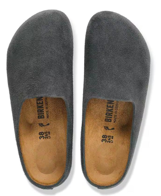 Birkenstock Amsterdam Wrapped
Suede Leather Charcoal