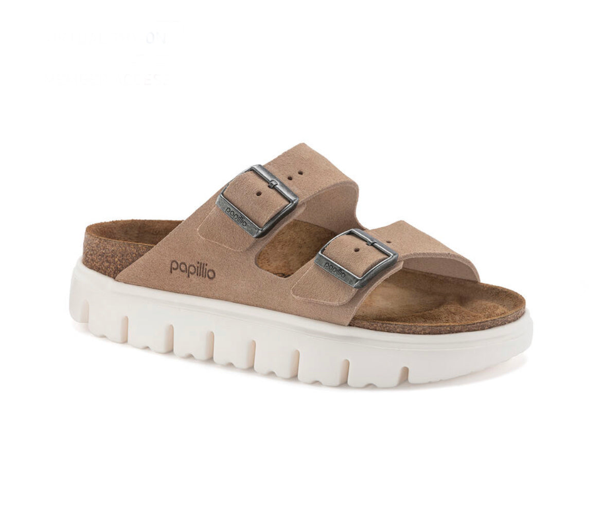 Birkenstock Arizona Papillio Chunky Warm Sand - All Mixed Up