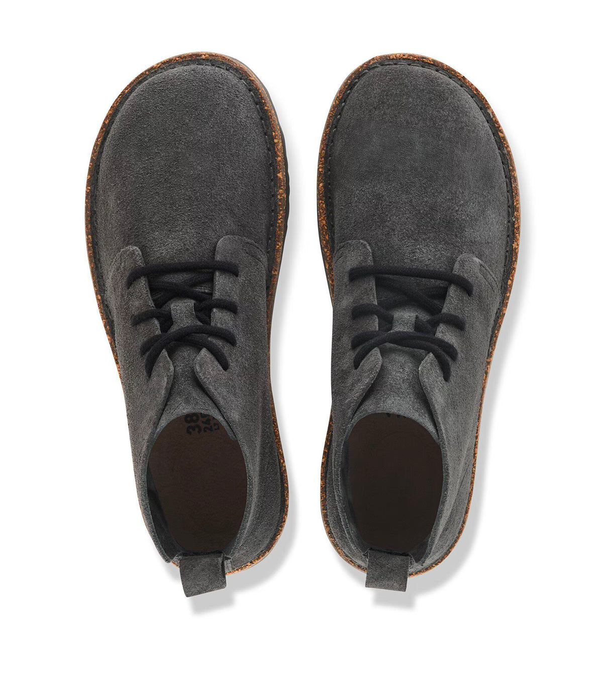 Birkenstock Uppsala Mid Charcoal Suede Leather