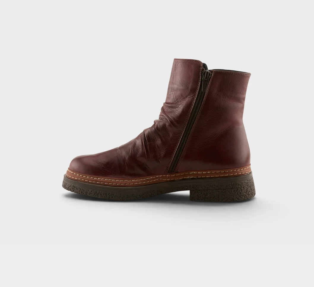Spring Step Bottina Boots – Bordeaux Multi
