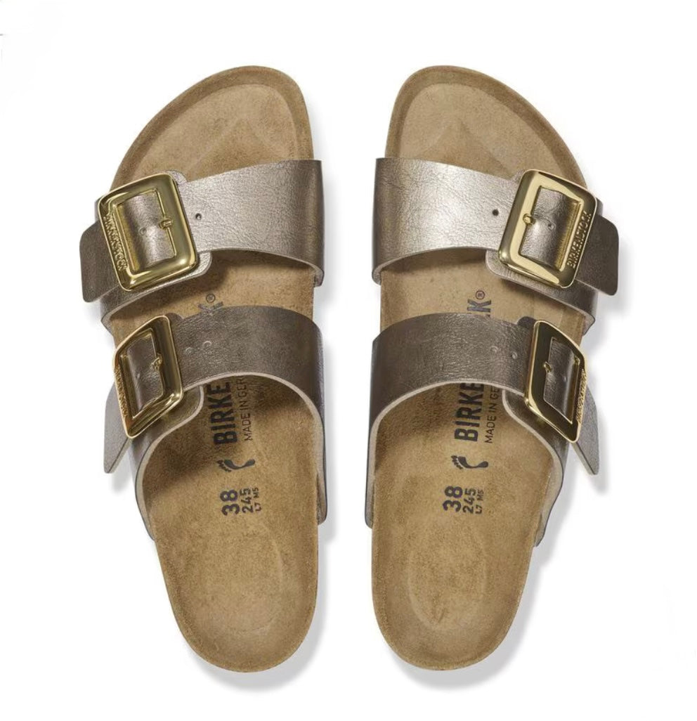 Birkenstock Sydney Luxe Buckle
Birko-Flor - Graceful Taupe