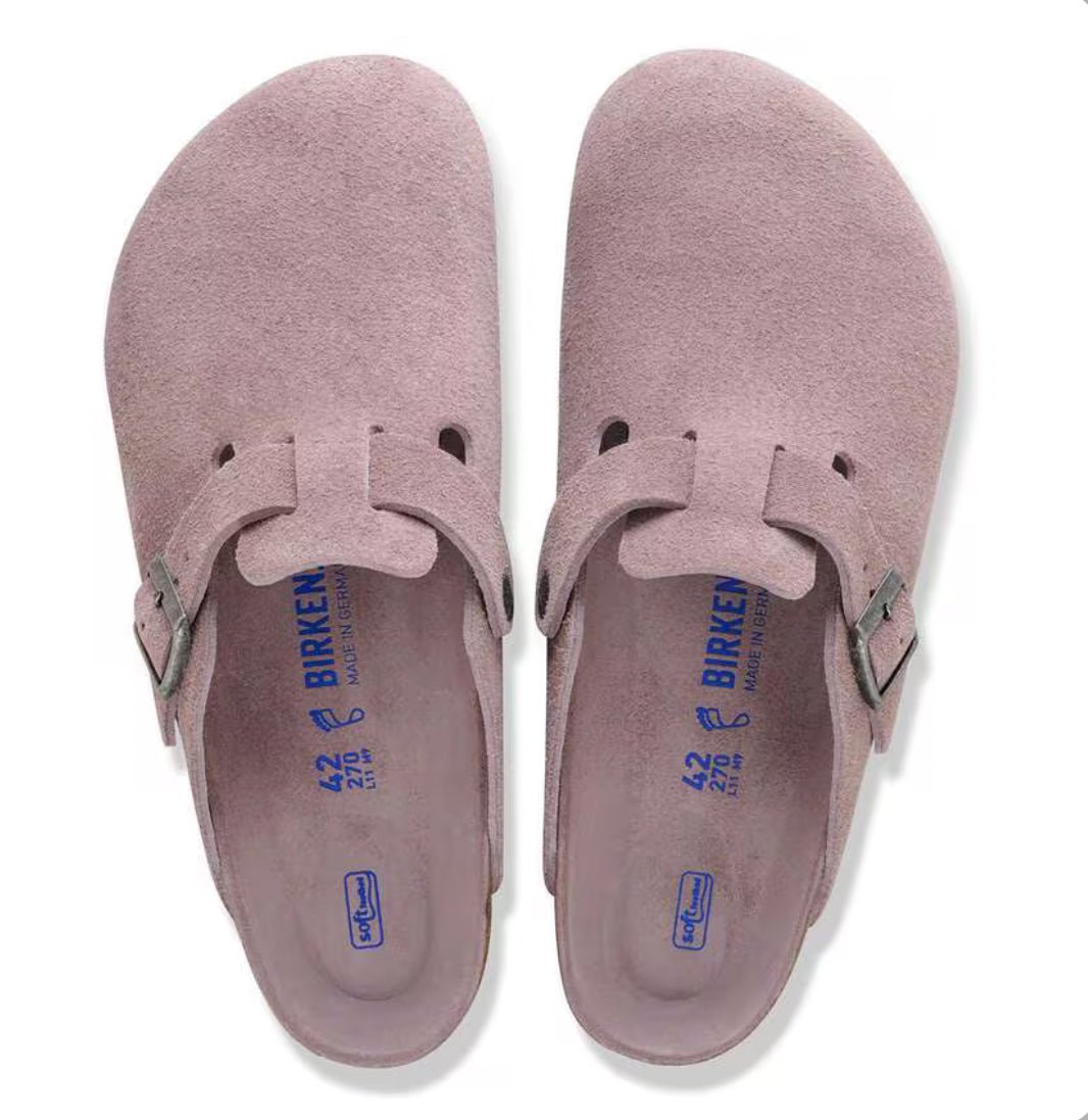 Birkenstock Boston BS Faded Purple Tonal
