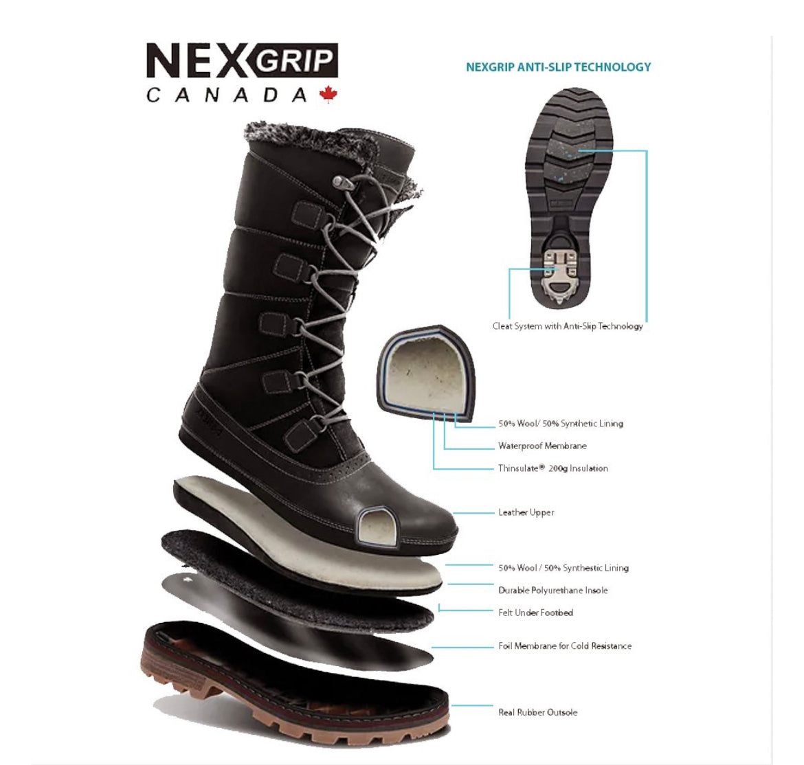 NexGrip Ice LUCIAN 2.0 Men’s Boot - All Mixed Up