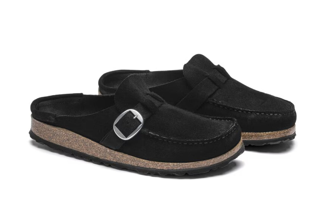 Birkenstock Buckley
Suede Leather - Black