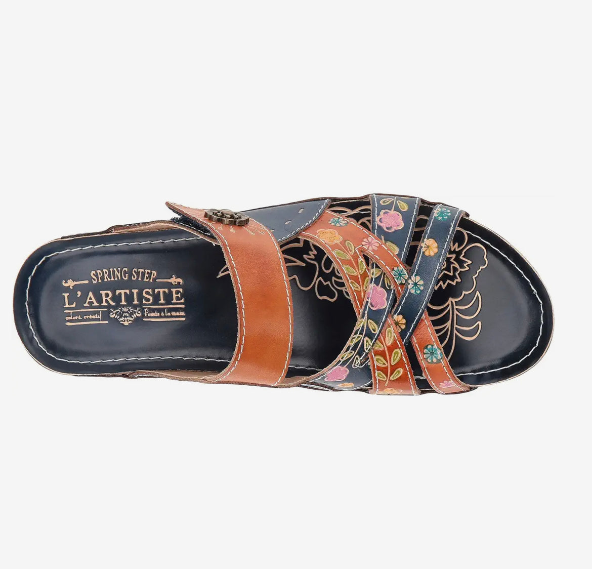 L'Artiste By Spring Step Leigh Wedge Sandal - All Mixed Up