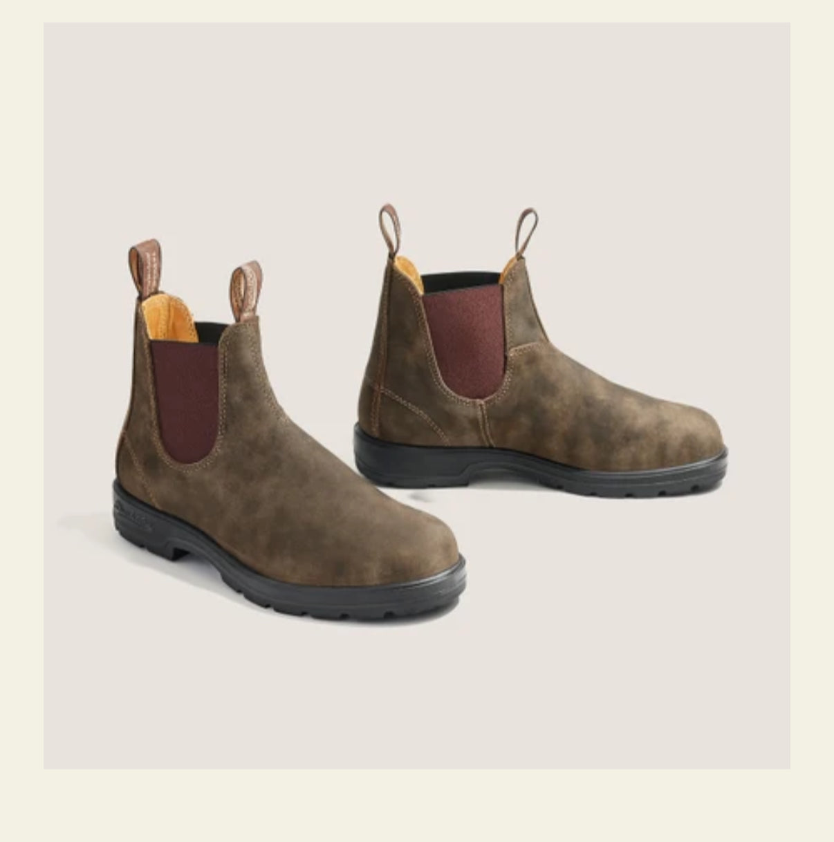 BLUNDSTONES 585
UNISEX CLASSICS
CHELSEA BOOTS - RUSTIC BROWN