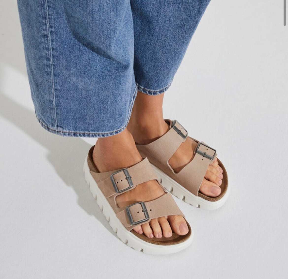 Birkenstock Arizona Papillio Chunky Warm Sand - All Mixed Up