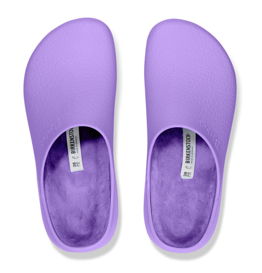 Birkenstock Super Birki Shearling Purple - All Mixed Up