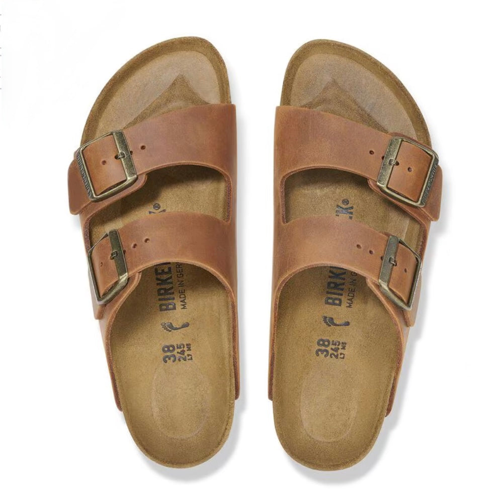 Birkenstock Arizona Oiled Leather - Cognac