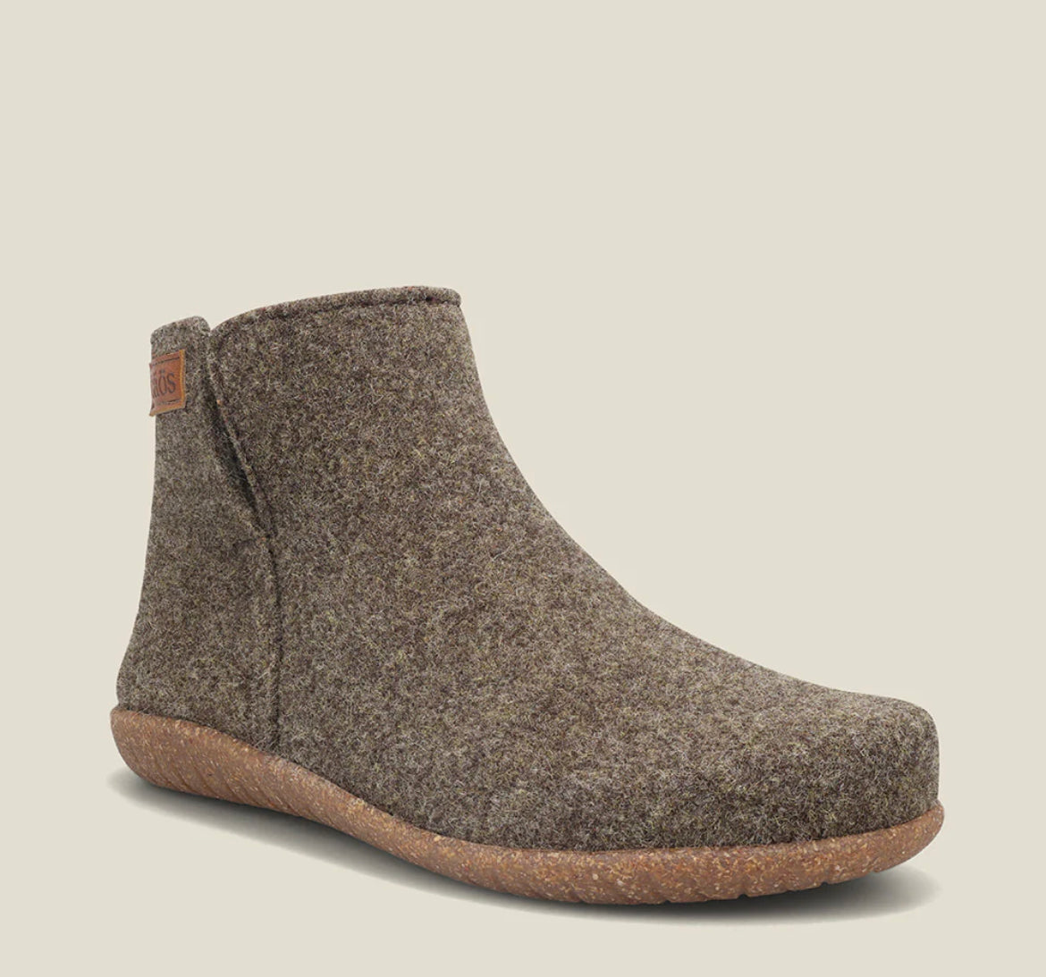 Taos Good Wool Brown Olive Women’s Boot - All Mixed Up