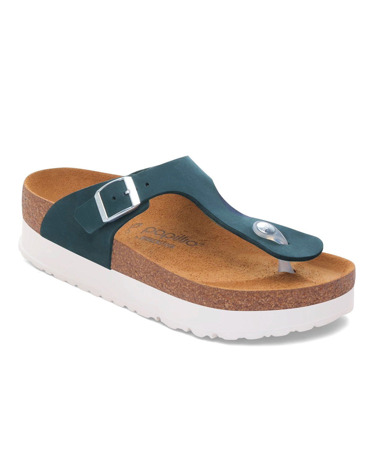 Gizeh Flex Platform Birko-Flor in Color Sandcastle  Birkenstock Gizeh Platform Sandals main image 1