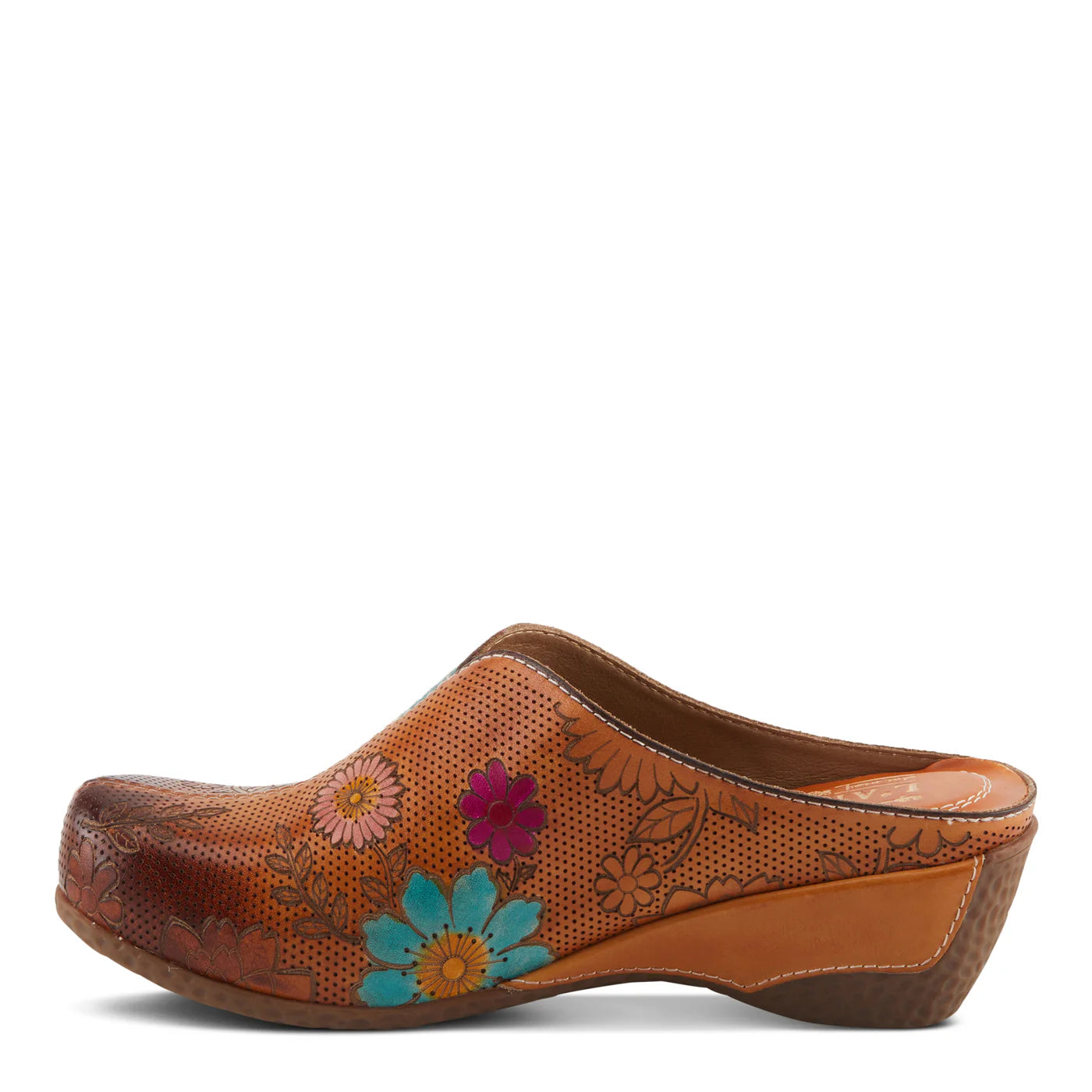 Springstep L'ARTISTE CHIENTI CLOGS Camel Multi