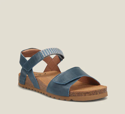 Taos Symbol Petrol Blue Women’s Sandal - All Mixed Up