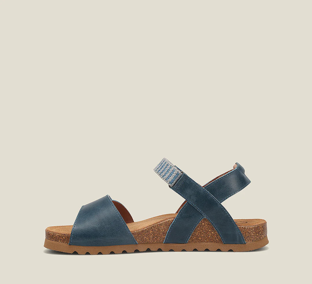 Taos Symbol Petrol Blue Women’s Sandal - All Mixed Up