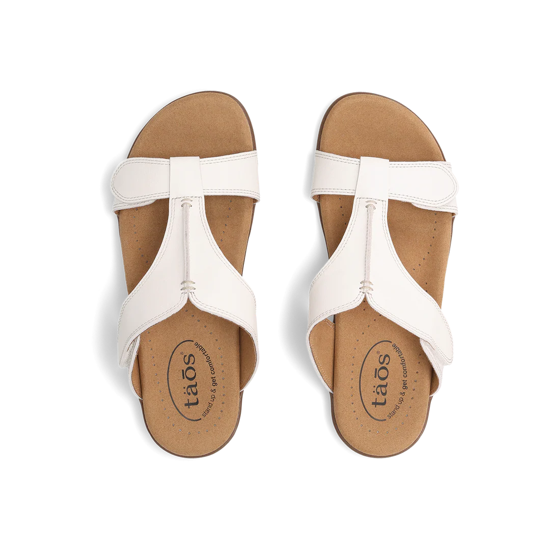Taos Slideshow White Women’s Sandal