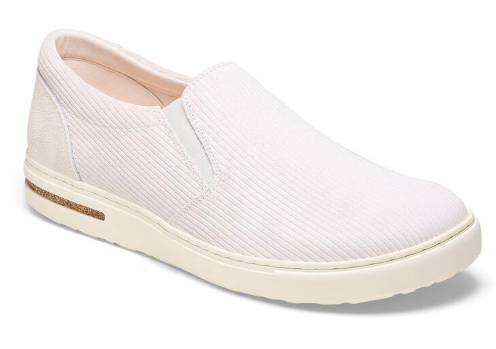 Birkenstock Oswego Antique White Suede Leather - All Mixed Up