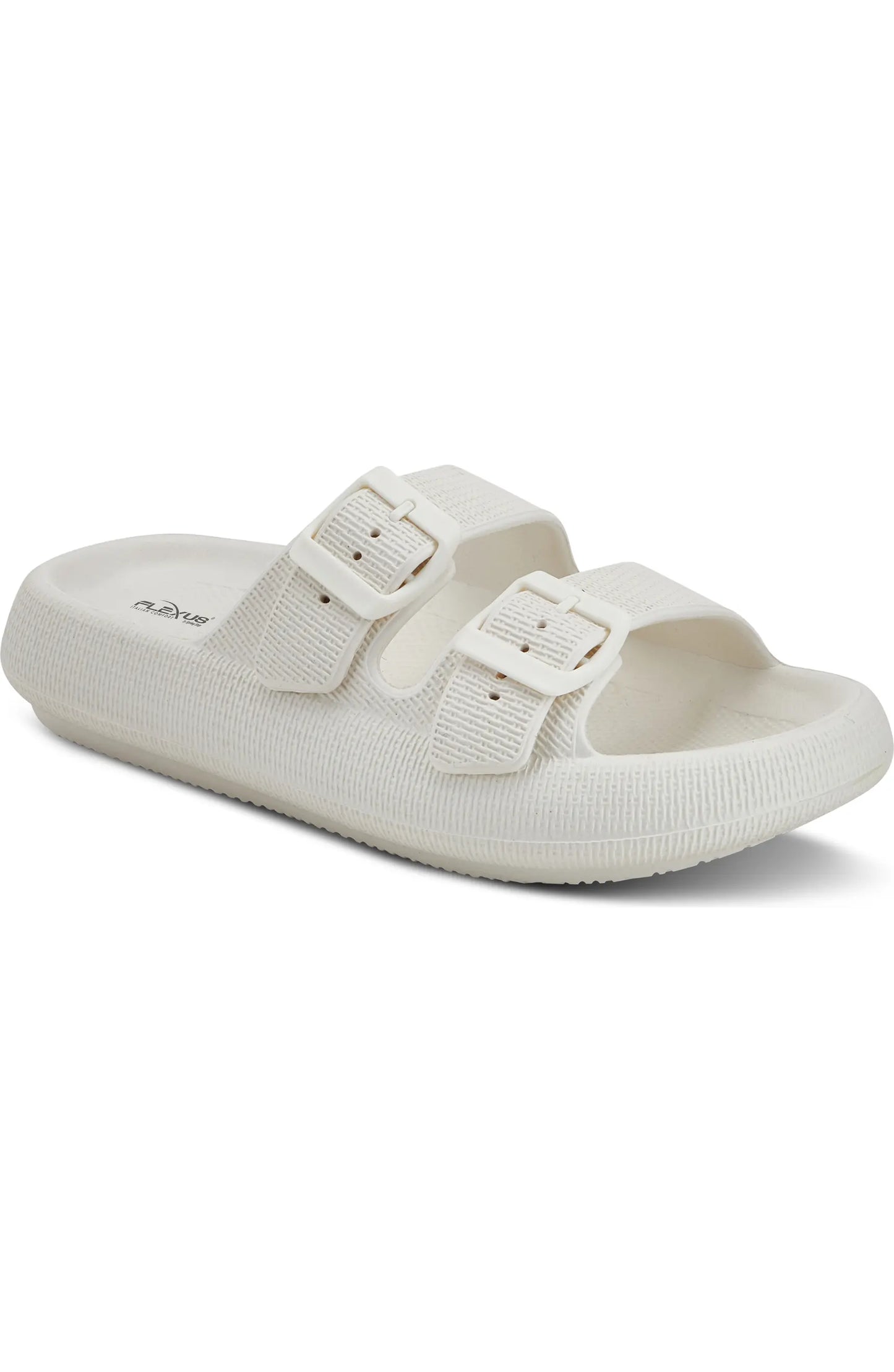 SpringStep Bubbles Waterproof Slide Sandal (Women) White - All Mixed Up