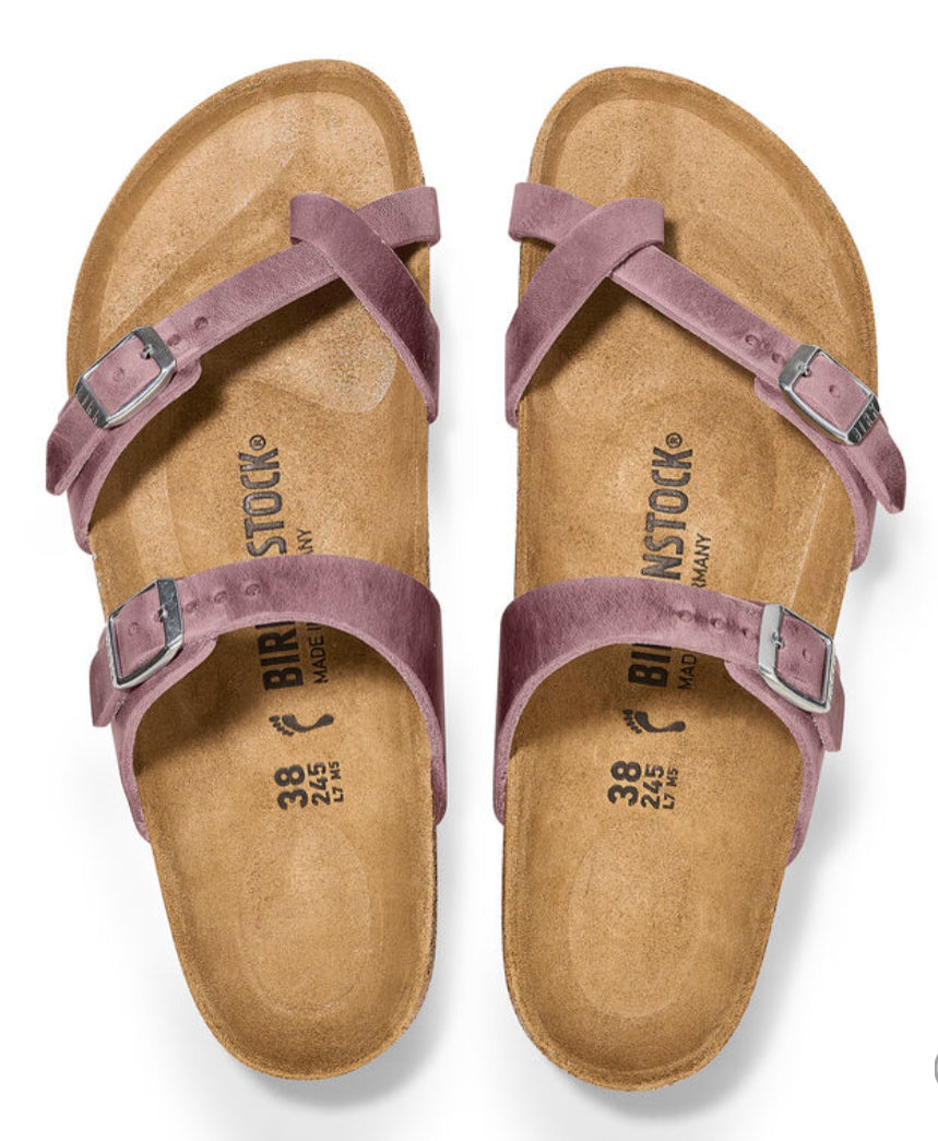 Birkenstock Mayari Lavender Oiled Leather - All Mixed Up