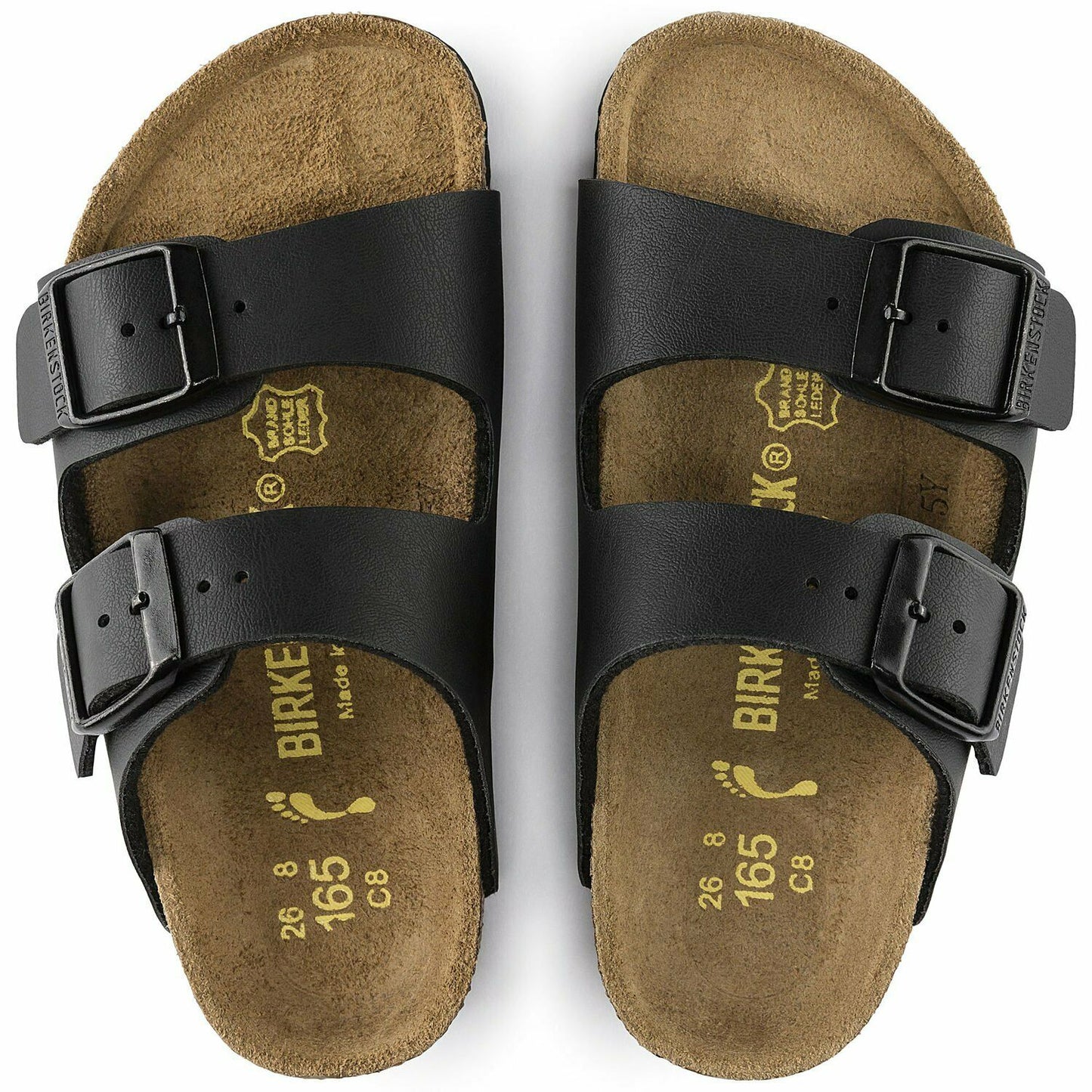 Birkenstock Arizona Kids Black BirkoFlor Traditonal Footbed - All Mixed Up