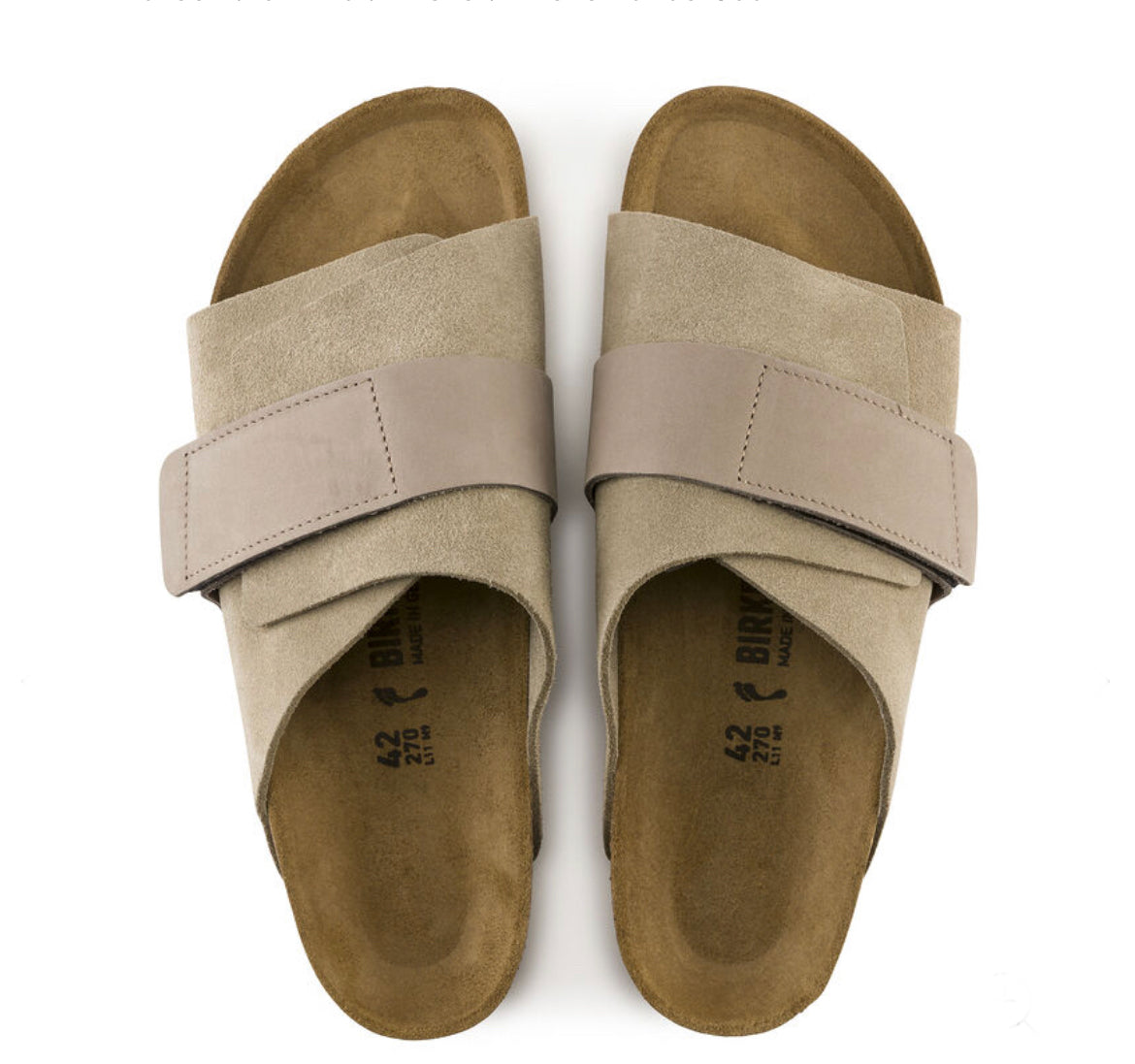 Birkenstock Kyoto Taupe Woman’s Sandal - All Mixed Up