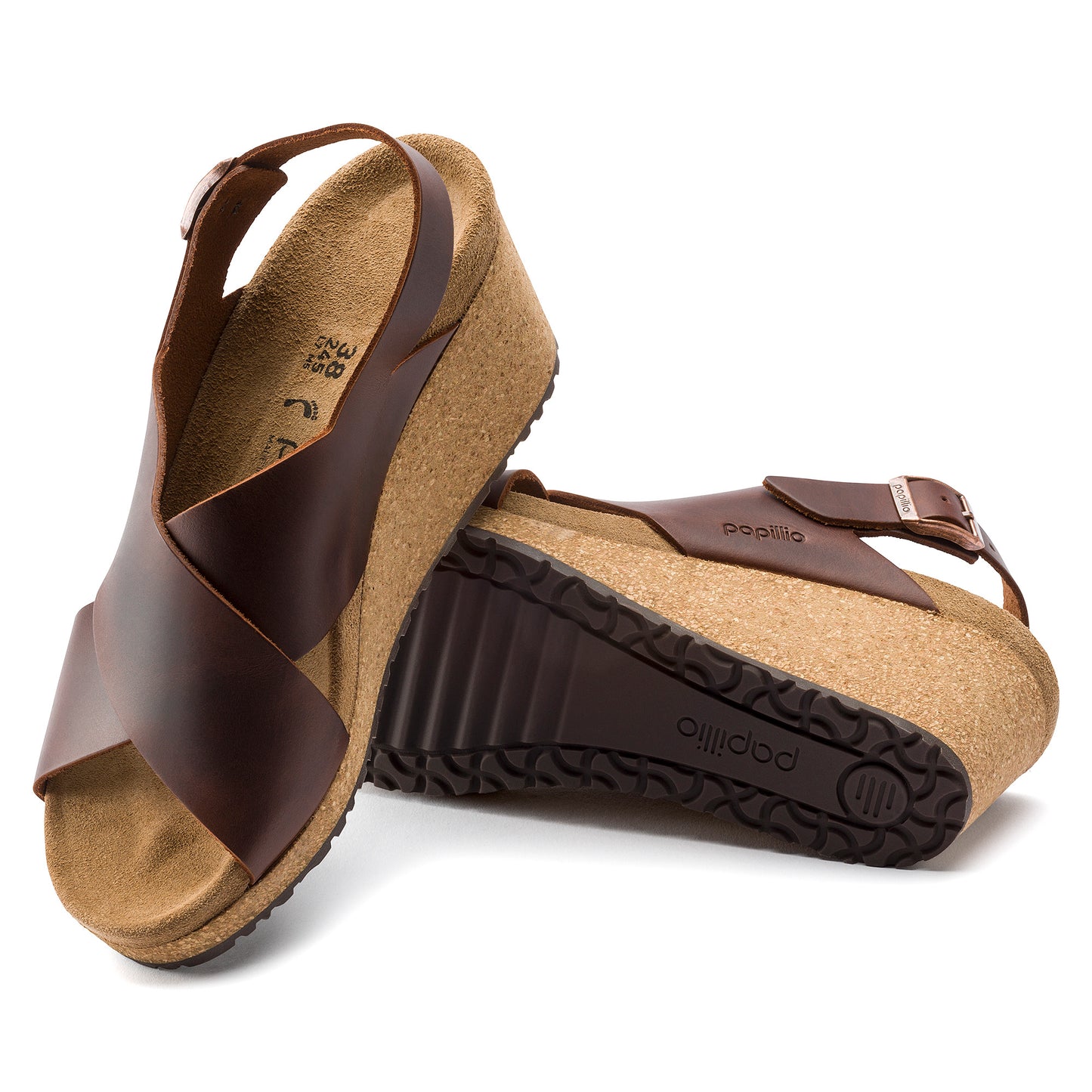 Birkenstock Samira Leather Cognac Women’s Sandal - All Mixed Up