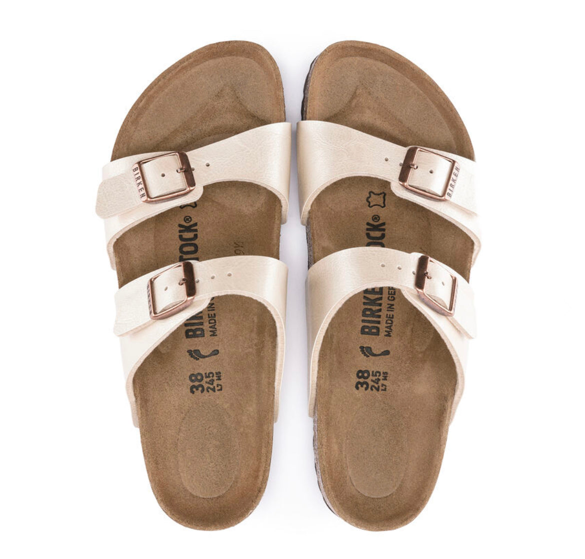 Birkenstock Sydney Graceful Pearl White - All Mixed Up