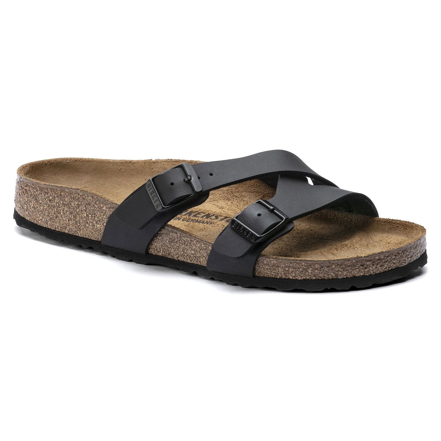 NEW Birkenstock Yao Balance Black Womens Traditional Footbed - All Mixed Up