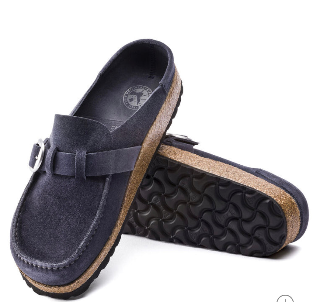Birkenstock Buckley Navy Suede - All Mixed Up
