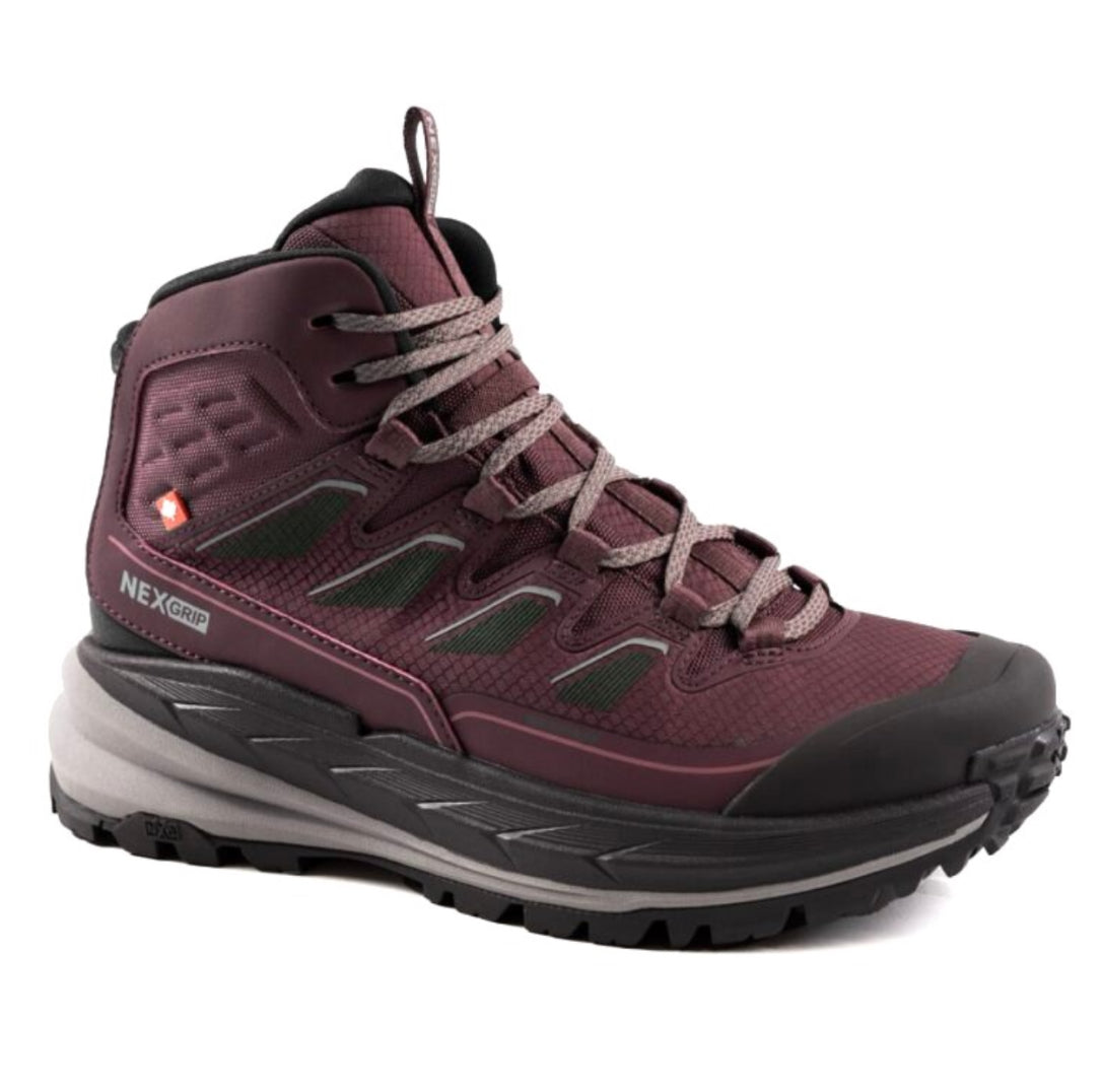 NexGrip Women's Ice Boulder 200G Wide Width - Burgundy