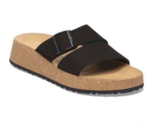 Birkenstock Almina Nubuck Leather Black