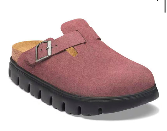 Birkenstock Boston Chunky
Suede Leather Pepper