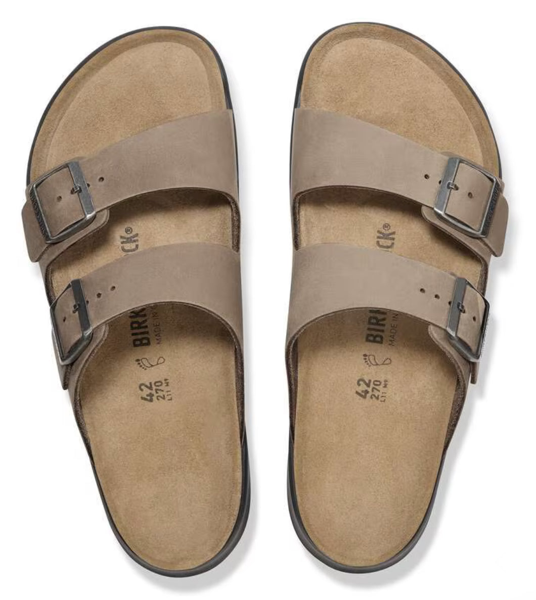 Birkenstock Arizona Crosstown Oiled Leather Tobacco Brown