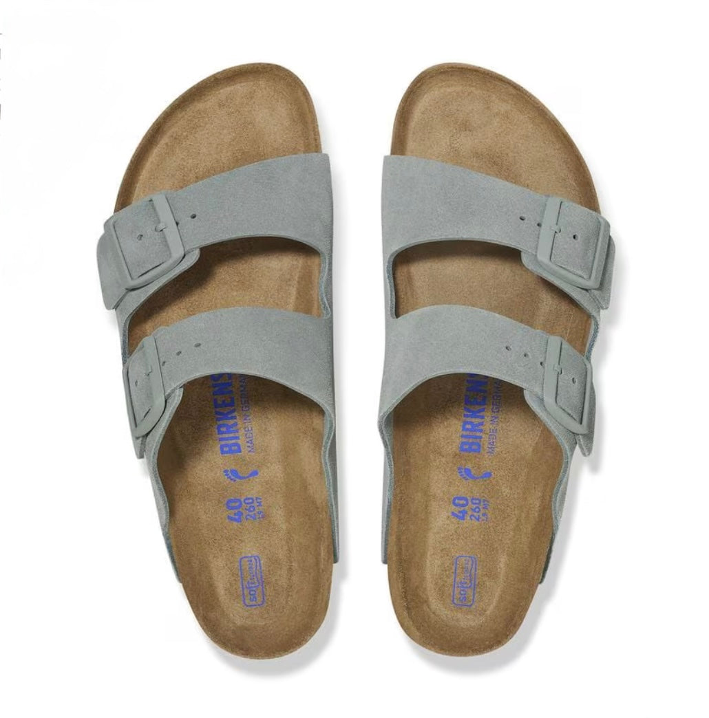 Birkenstock Arizona Soft Footbed
Suede Leather - Pure Sage