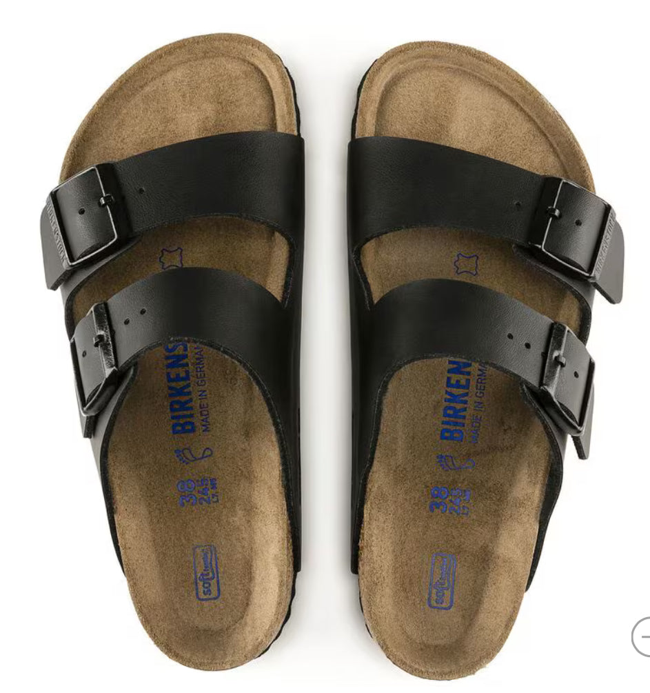Birkenstock Arizona Black BirkoFlor