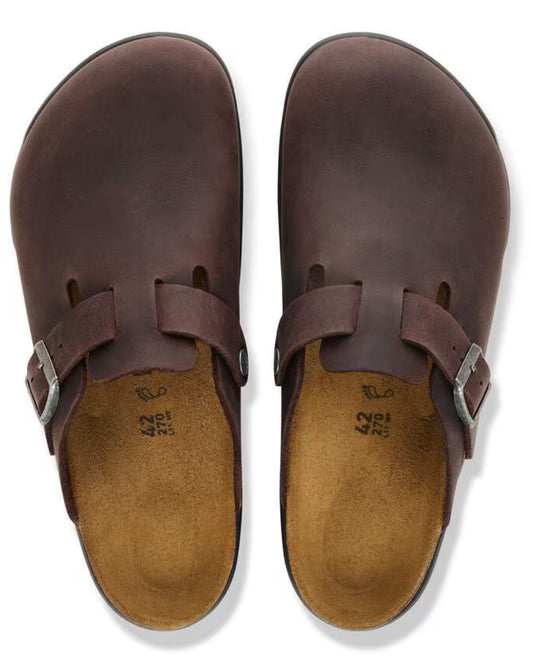 Birkenstock Boston Crosstown Oiled Leather Habana