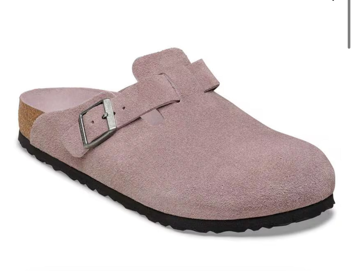 Birkenstock Boston BS Faded Purple Tonal