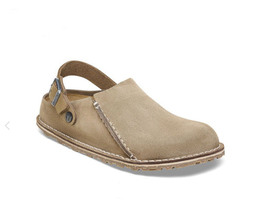 Birkenstock LUTRY PREMIUM SUEDE LEATHER Gray Taupe