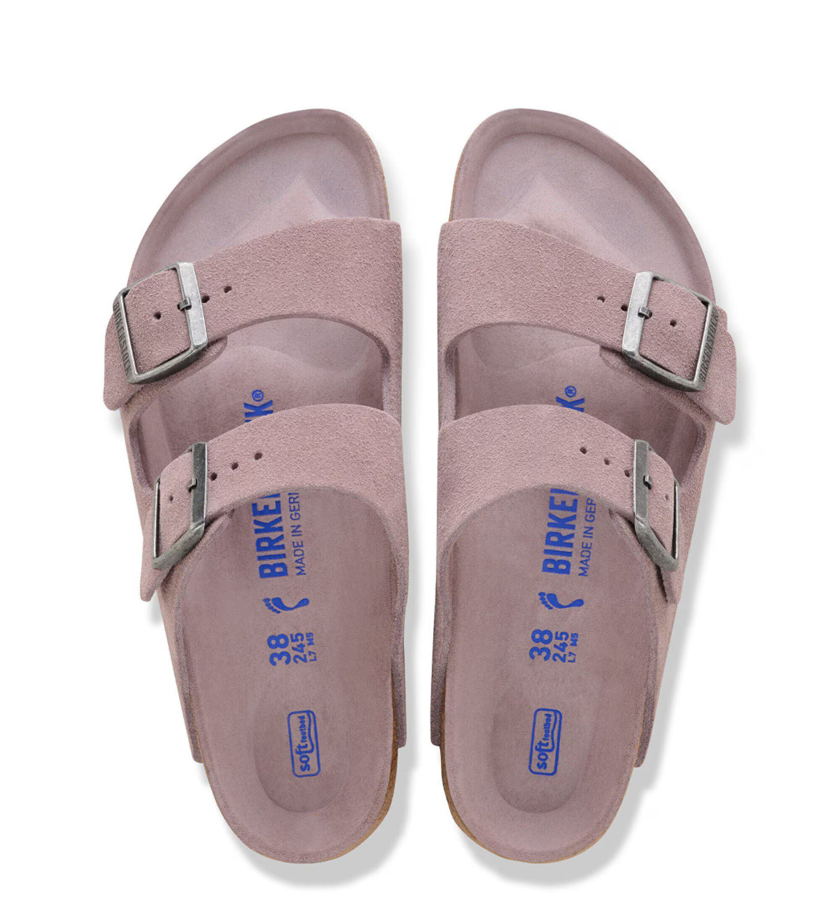 Birkenstock Arizona Soft Footbed Faded Purple Tonal