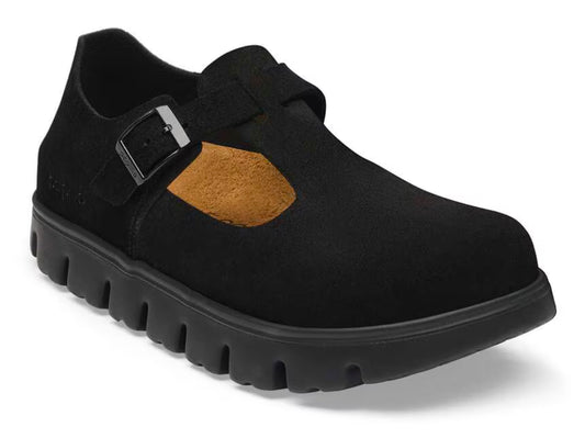 Birkenstock Paris Chunky
Suede Leather Black