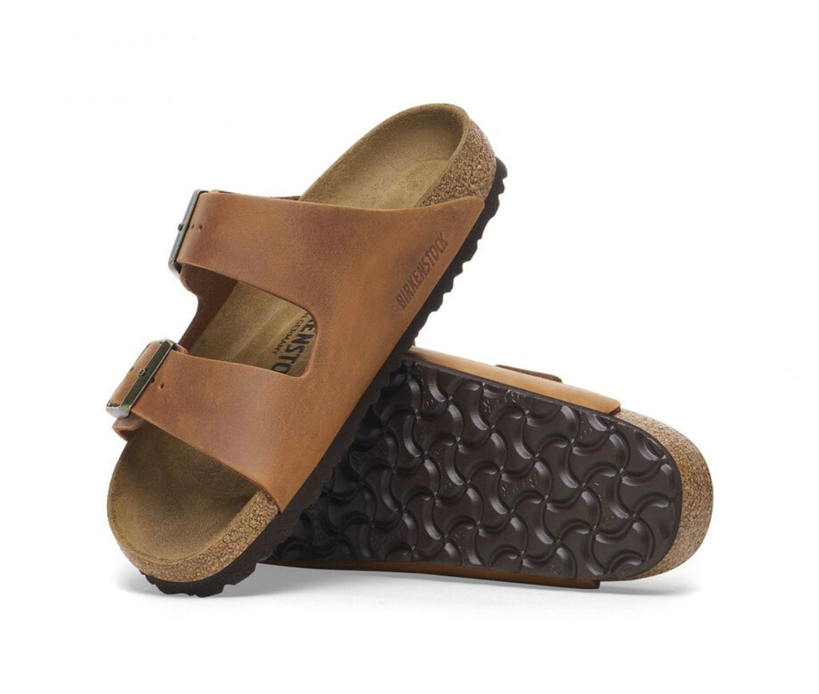 Birkenstock ARIZONA OILED LEATHER Cognac