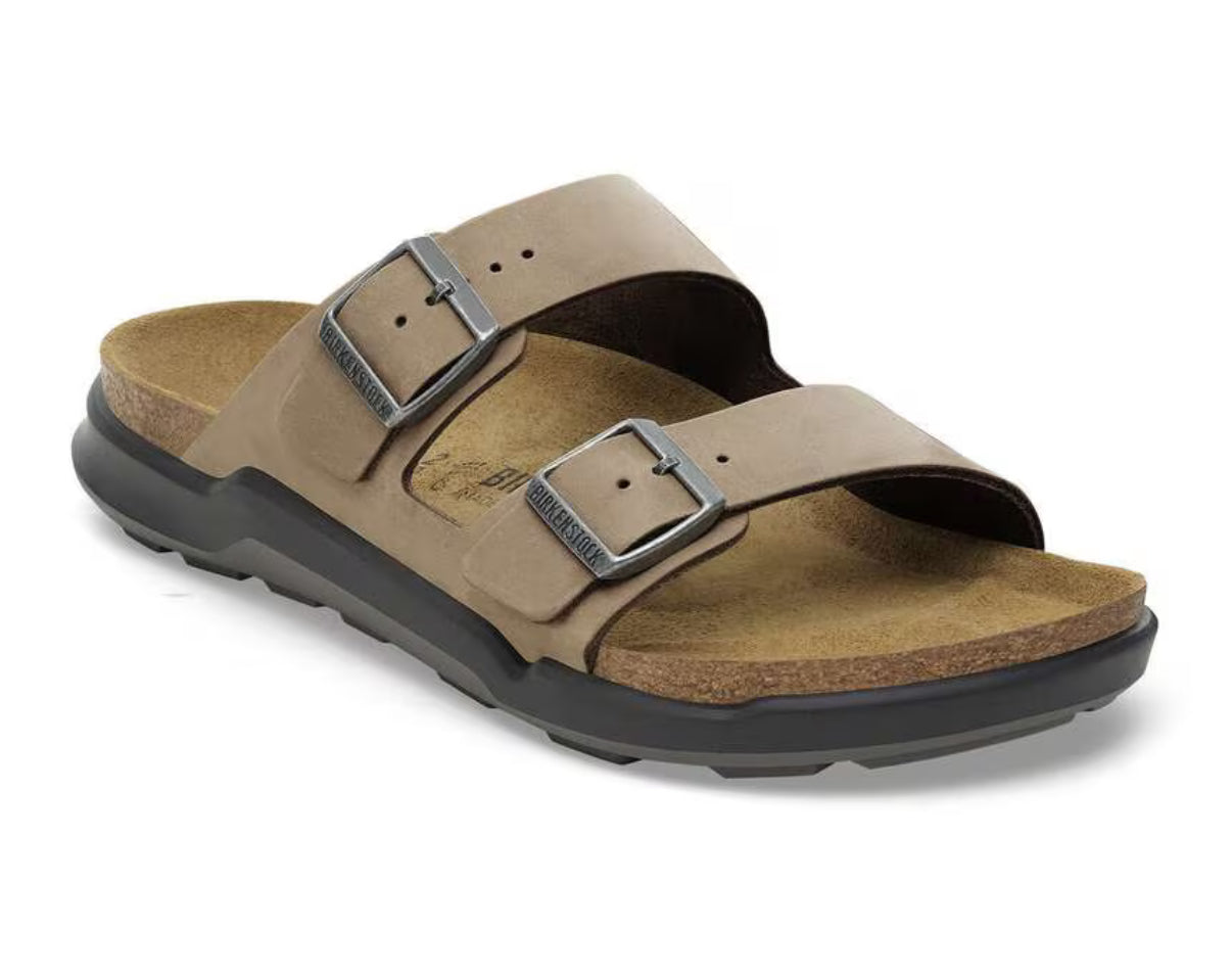 Birkenstock Arizona Crosstown Oiled Leather Tobacco Brown
