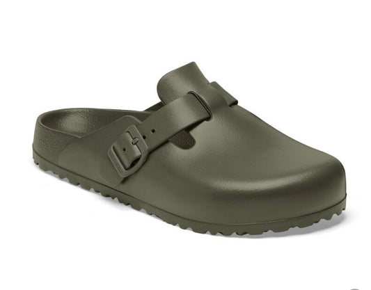 Birkenstock Boston Eva Khaki Unisex