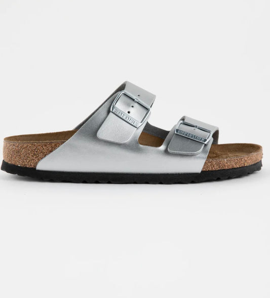 Birkenstock Arizona Sandal - Women - Silver