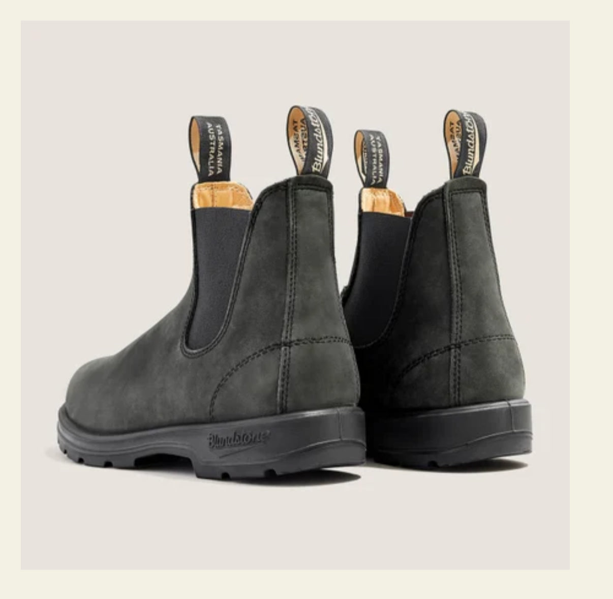 Blundstones #587 Chelsea Boot Rustic Black UNISEX