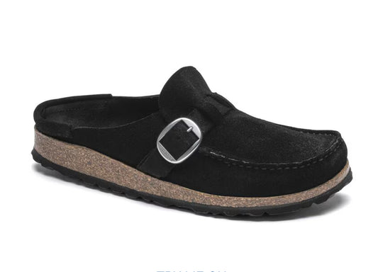 Birkenstock Buckley
Suede Leather - Black