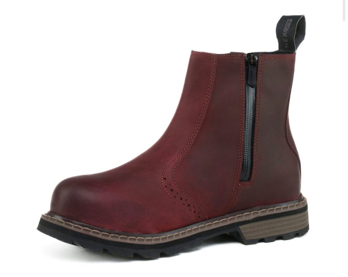 NexGrip Stella 5.0 Burgundy Boot