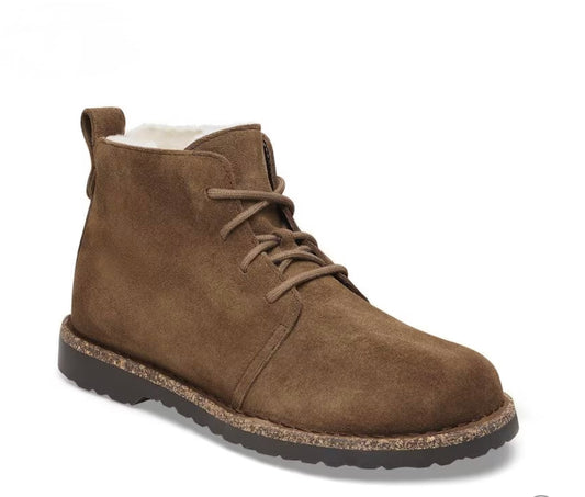 Birkenstock Uppsala Mid Shearling
Suede Leather - Dark Tea